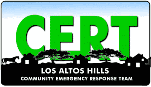 CERT logo - Los Altos Hills - Community Emergency Response Team