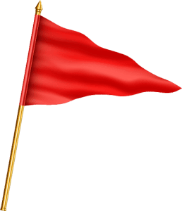 red flag icon