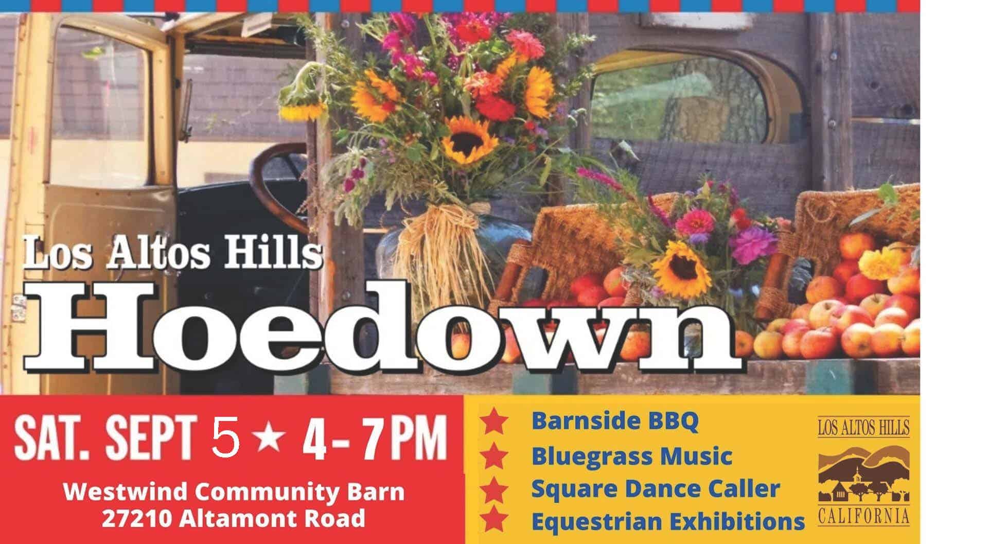 Los Altos Hills Hoedown 2026 Flyer