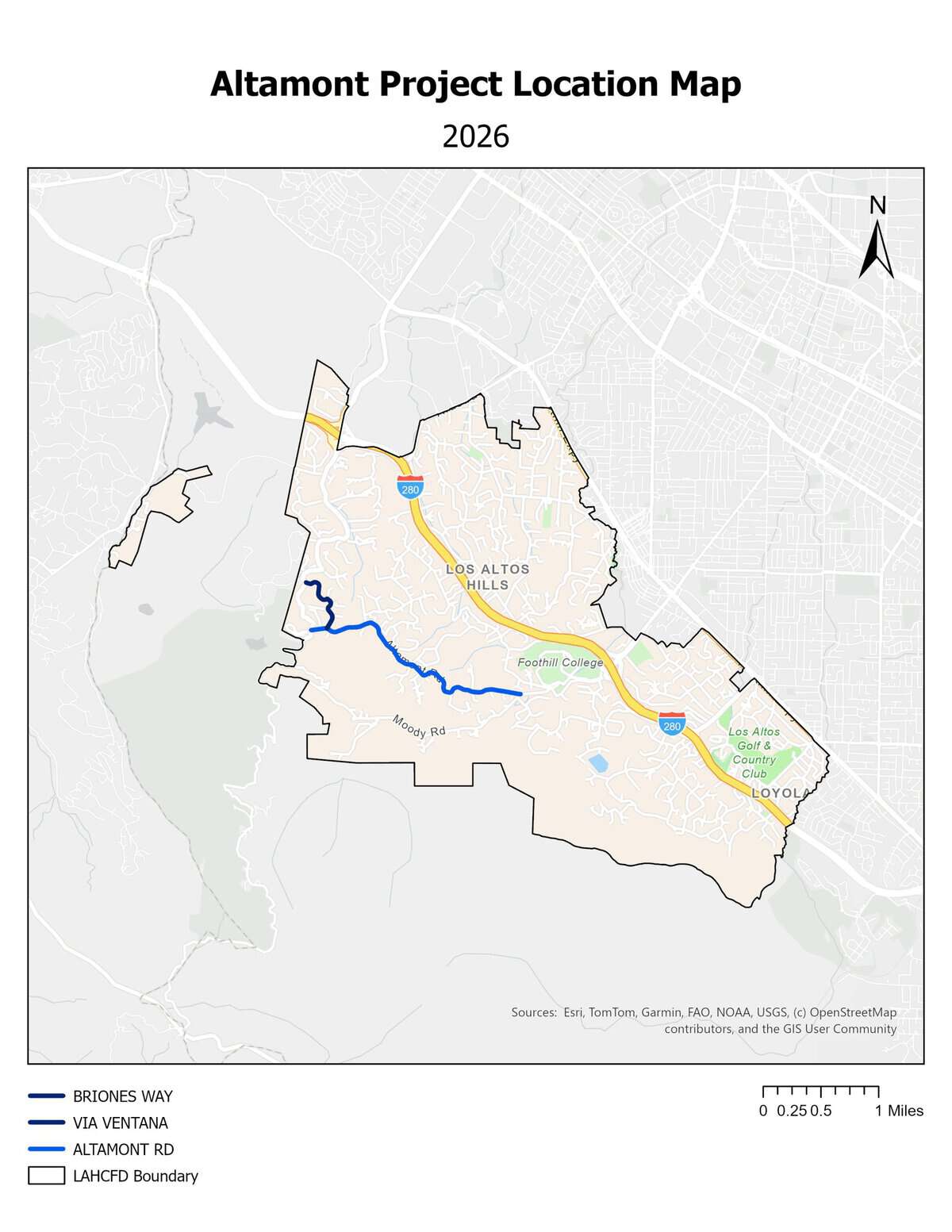 Altamont 2026 Project Location Map