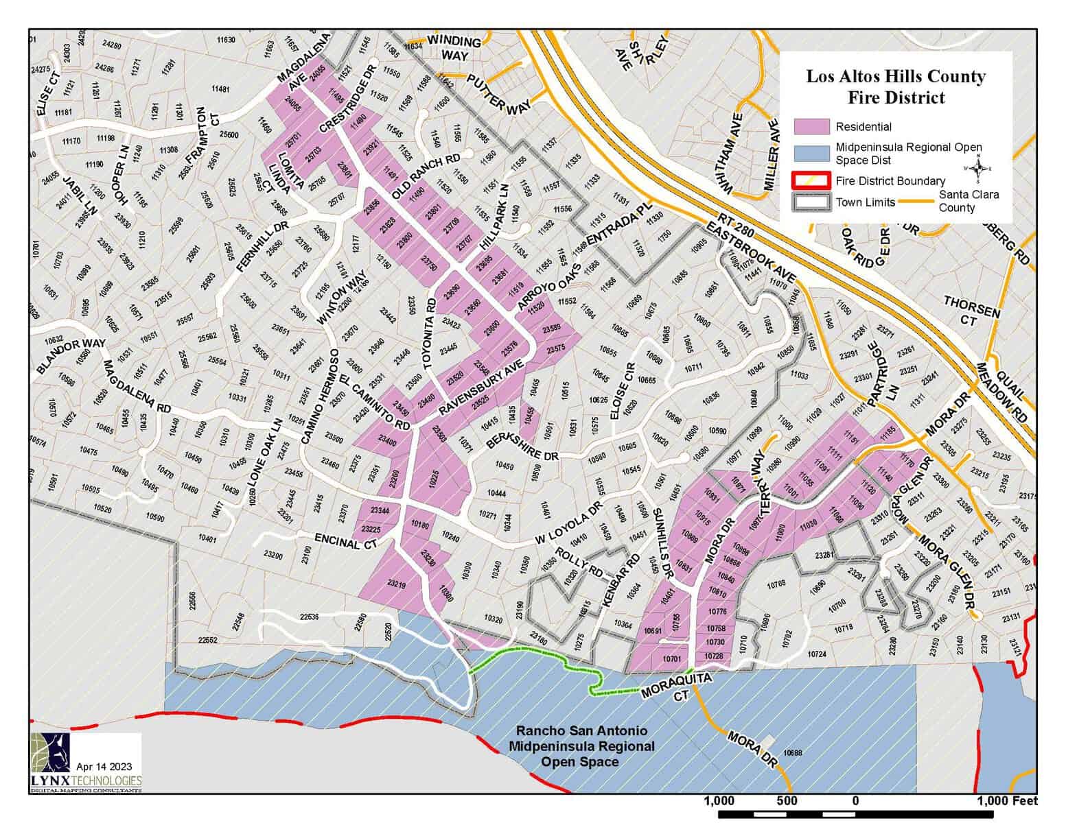 Mora Ravensbury Parcel Map 2023 Final