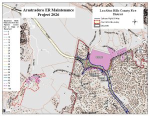 Arastradero 2026 Parcel Map